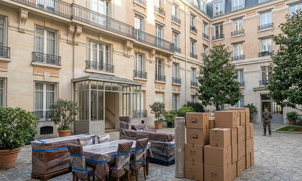 Préparation d’un départ de caserne ou de logement concédé en Île-de-France